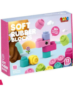 Soft Rubber Blocks Preschool Children Educational Building Blocks Toys 13Pcs/23pcs