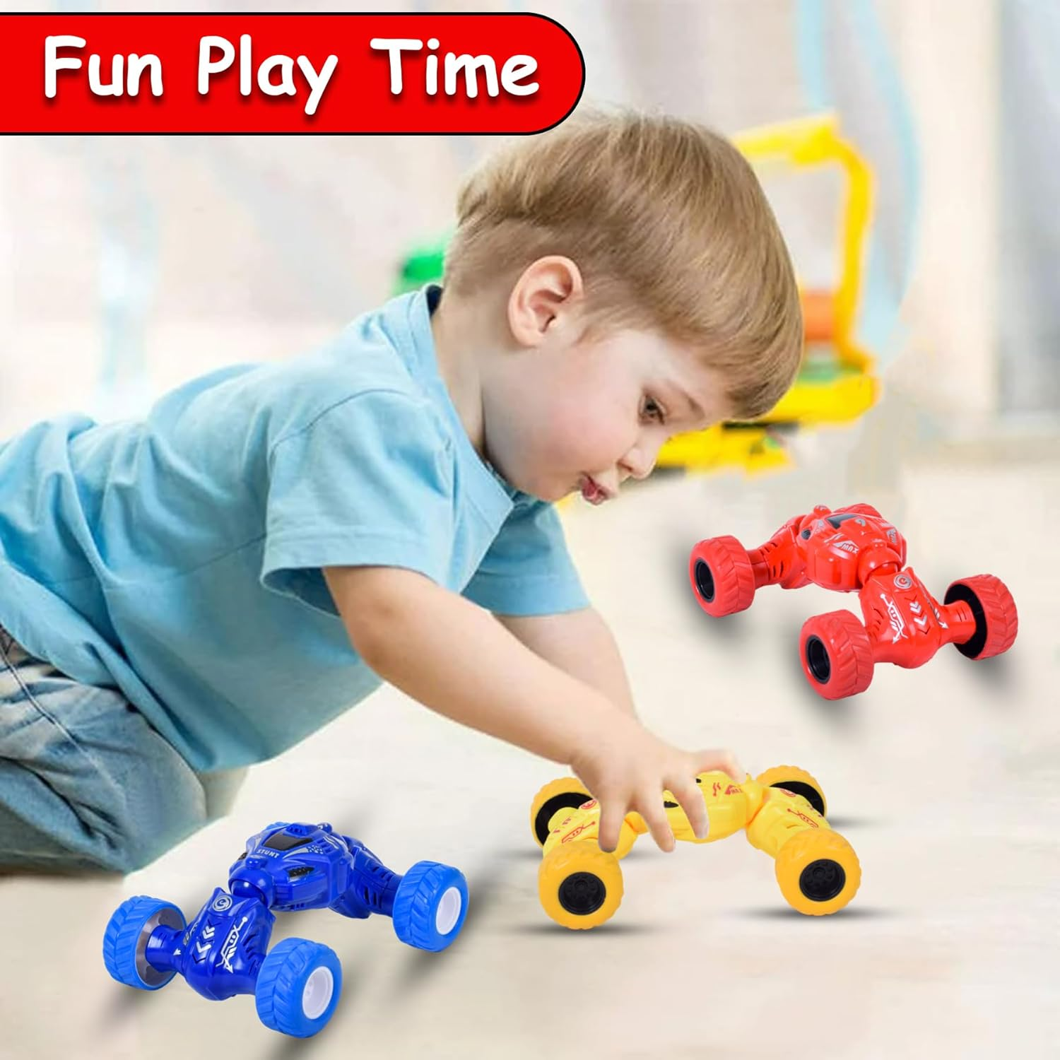 Torsion Auto Kids Car Pull Back Car Toy For Kids, Friction Powered Push And Go
