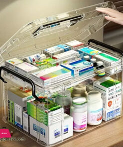 Transparent Medicine Organizer Box For Home And Travel With Easy Access - Image 2