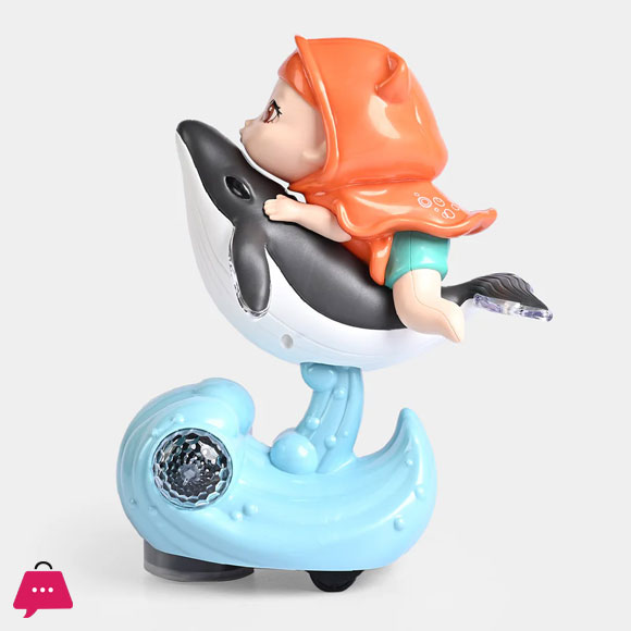 Whale Girl Universal Light &Amp; Music Toy For Kids 3 Whale Girl Universal Light &Amp; Music Toy For Kids