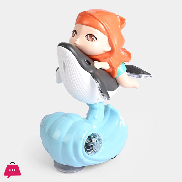 Whale Girl Universal Light &Amp; Music Toy For Kids 5 Whale Girl Universal Light &Amp; Music Toy For Kids - Image 3