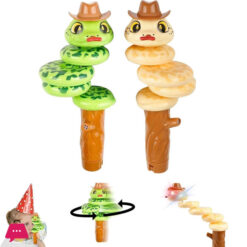 Whistle Snake-Shaped Toy Fun Balance Rotating Swinging Workmanship Whistle