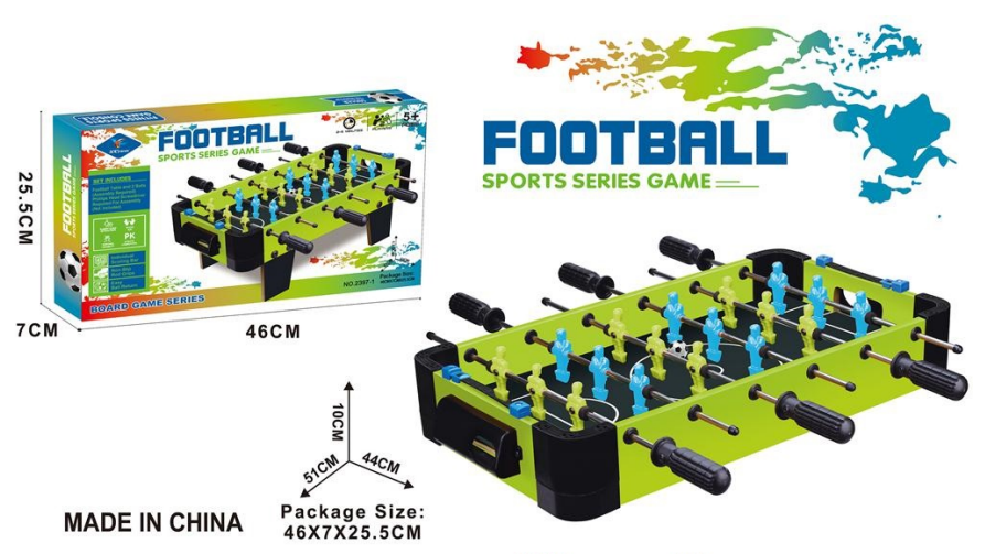 Wood Football Table Soccer Game 6 Wood Football Table Soccer Game