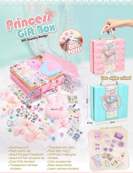 Princess Gift Box Diy Jewelry Design