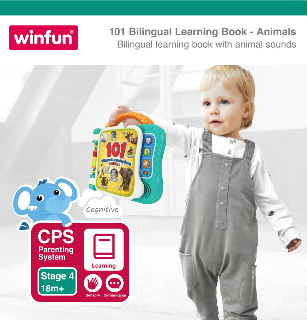 101 Bilingual Learning Book - Animals
