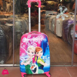 18 Inch Disney Travel Suitcase With Wheels Cartoon Luggage Travel Bags For Children