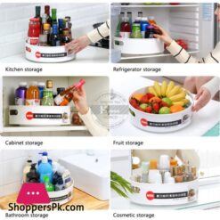360 Rotating Storage Tray Multi-Functional Set Of 2