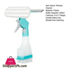 4-In-1 Multifunction Window Cleaner Kit With Spray Bottle