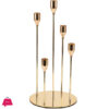 5 Arms Candle Holder Centerpieces For Tables Decorative Candlestick Holder For Taper Candles