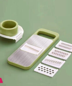 5-in-1 Multifunctional High-Quality Vegetable & Fruit Slicer With Five Changeable Blades