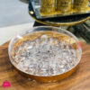 Acrylic Transparent Snack Tray With Lid Used For Dried Fruits Nuts Cookies Snacks
