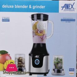 Anex Deluxe Blender Wet Dry Grinder 3 In 1 Ag 6046