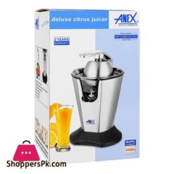 Anex Deluxe Citrus Juicer 160W 500Ml Capacity Ag 2158