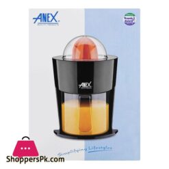 Anex Deluxe Citrus Juicer 850Ml Capacity 40W Black Ag 2154