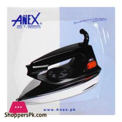 Anex Deluxe Dry Iron 1000W Black Ag 1072