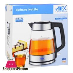Anex Deluxe Electric Kettle 1700Ml Capacity 1850 2200W Ag 4070