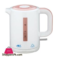 Anex Deluxe Electric Kettle 900 1200W 1000ml Capacity Pink AG 4032