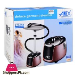 Anex Deluxe Garment Steamer 2000W 2100Ml Water Tank Silver Ag 1020