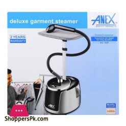 Anex Deluxe Garment Steamer 2000W 2100Ml Water Tank Silver Ag 1020