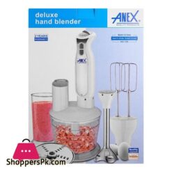 Anex Deluxe Hand Blender 800W Black Ag 130