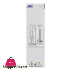 Anex Deluxe Hand Blender 800W Black Ag 129