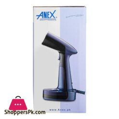 Anex Deluxe Handy Garment Steamer 1600 1900W Detachable Tank Grey Black Ag 1019