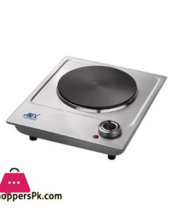 Anex Deluxe Hot Plate Electric Cooker 1500W Silver AG 3061