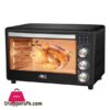 Anex Deluxe Oven Toaster 1600W Black Silver AG 3075