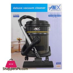 Anex Deluxe Vacuum Cleaner 1500W Black Silver Ag 2097