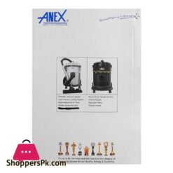 Anex Deluxe Vacuum Cleaner 1500W Black Silver Ag 2097