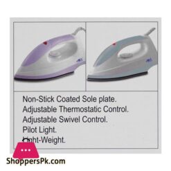 Anex Smart Dry Iron 1200W Green White Ag 2073