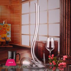 Cobra Wine Decanter Snake Crystal Glass Decanter Decorative Aerator Barware Ornament