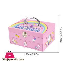 Cosmetics Beauty Make Up Set Kids Princess Play Toy Washable Safe Eyeshadow Nail Polish