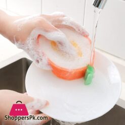 4Pcsset Creative Sponge Kitchen Accessories Fruit Shape Washing Dishes Sponge Cleaning Dish Remove Stains
