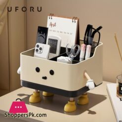 Cute Cartoon Style Desktop Storage Box Remote Control Sorting Box