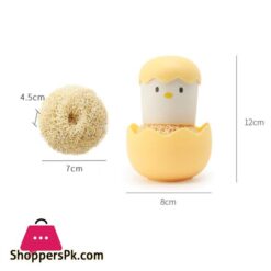 Cute Egg Kitchen Cleaning Brush Dishwashing Brush