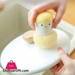 Cute Egg Kitchen Cleaning Brush Dishwashing Brush