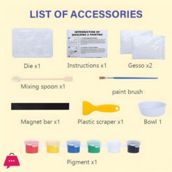 Diy 3D Mould &Amp; Paint Activity Kit For Kids – Fun Character Craft Set