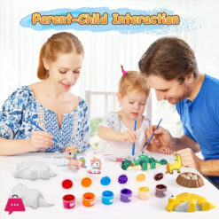 Diy 3D Mould &Amp; Paint Activity Kit For Kids – Fun Character Craft Set