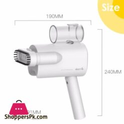 Deerma Dem Hs007 Foldable Garment Steamer Wrinkle Remover White