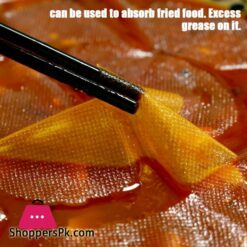 Disposable Oil Absorbing Paper Soup Food Scum Grease Blotting Health Filter Film Special Food Grade Kitchen Gadgets Accessories