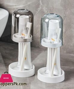 Dust-proof Wash Cup Toothpaste And Toothbrush Rack Household Mouthwash Cup Set Toothbrush Holder Bathroom Organizer