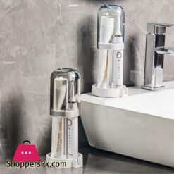 Dust-Proof Wash Cup Toothpaste And Toothbrush Rack Household Mouthwash Cup Set Toothbrush Holder Bathroom Organizer