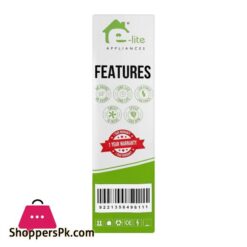E Lite Appliances 55W Pedestal 16 Fan Epf 16