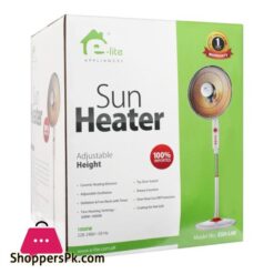 E Lite Sun Heater Adjustable Height 1000W Esh L08
