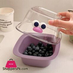 Fruit Drain Basket Removable Double Layer Fruit Vegetable Basin Draining Basket