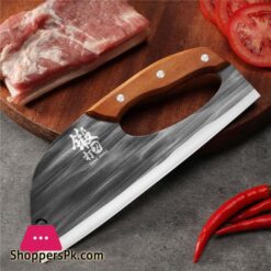 Heavy Chef Kitchen Stainless Steel Knife Labor-Saving Cutting Meat Sharp Knife 24Cm