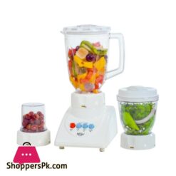 Juicer Blender with Grinder BINGO DELUXE 3 IN 1 BX 495 EX 2 Speed Control Electric Blender with Grinder in Official Warranty Powerful Kitchen Blender Dry mill Vegetables and Fruit Juicer Machine 350 watt Motor