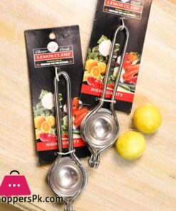Lemon Clamp Squeezer Stainless Steel Manual Hand Press Kitchen Tool