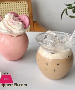 Matka Glass Sundae Milkshake Cup Ice Cream Juice Dessert Parfait Yogurt Milk Tea Cup - 550Ml 7 Matka Glass Sundae Milkshake Cup Ice Cream Juice Dessert Parfait Yogurt Milk Tea Cup - 550Ml - Image 2